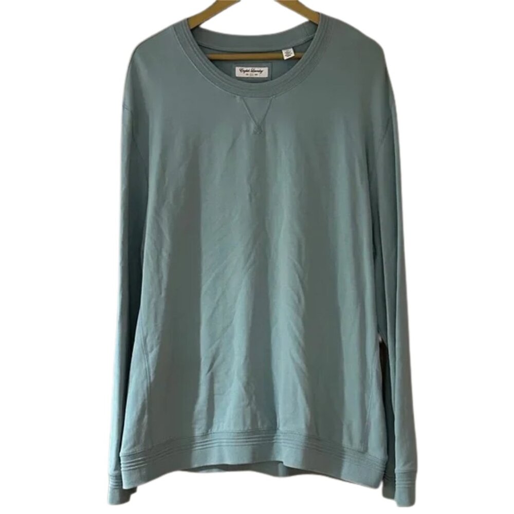 English Laundry Pale Blue-Green Crewneck Sweatshirt – Classic Casual Pullover